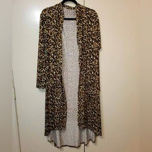 Leopard cardigan
